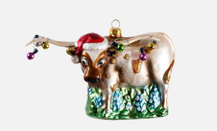 Longhorn Ornament