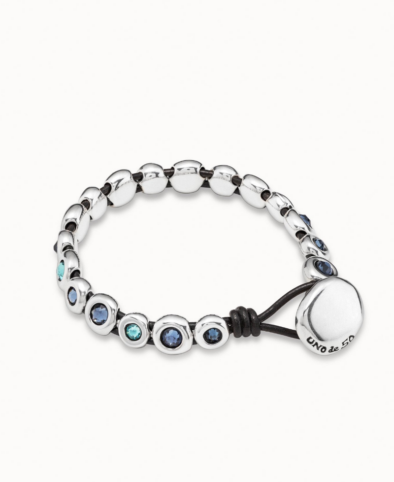 MAGIC TOUCH Blue Stone Bracelet Medium