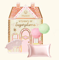 Visions Of Sugarplum Bath  Balm & Eye Mask Set