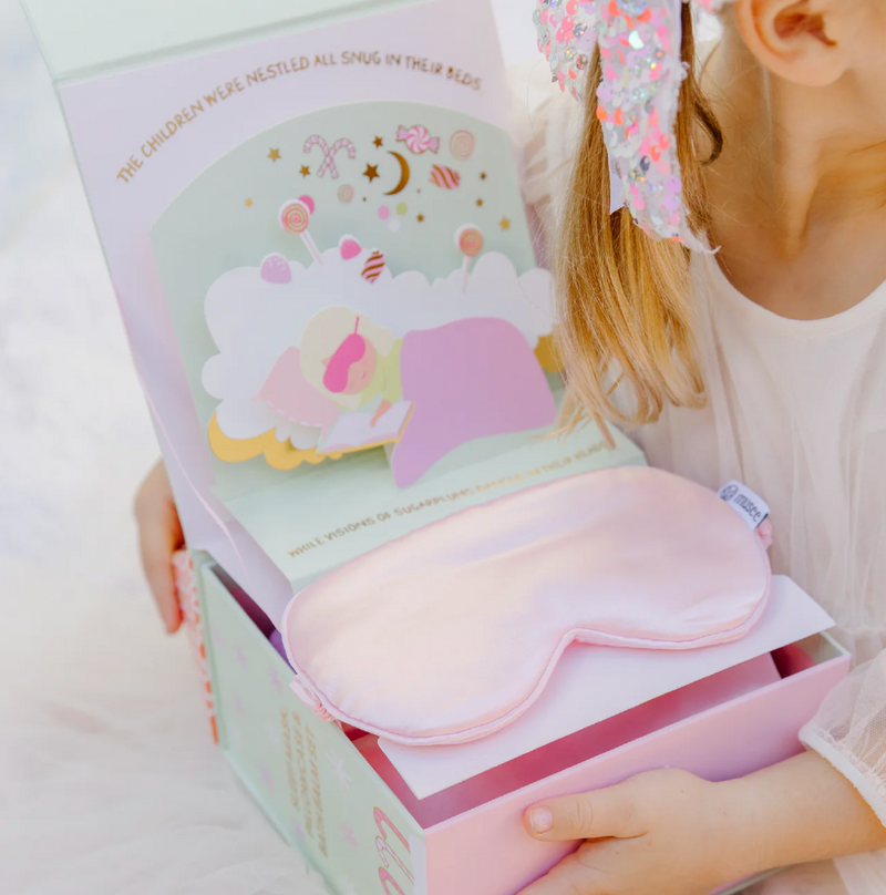 Visions Of Sugarplum Bath  Balm & Eye Mask Set