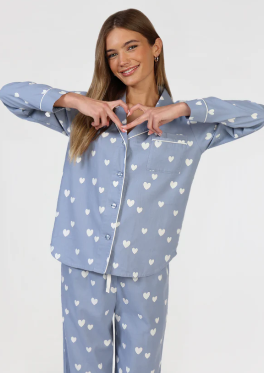 Scattered Heart PJ Set