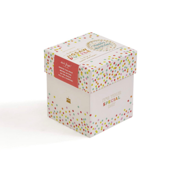 Happy Birthday 100 pc Birthday Cake Puzzle