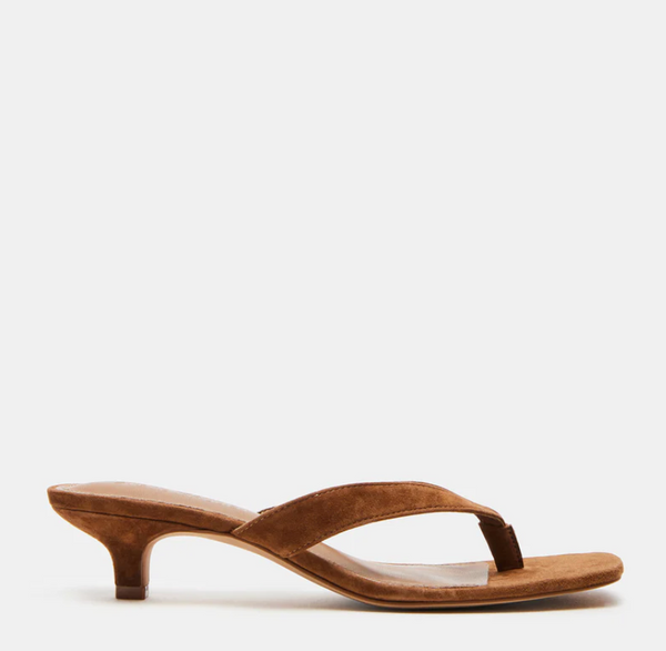 Tracie - Chestnut Suede