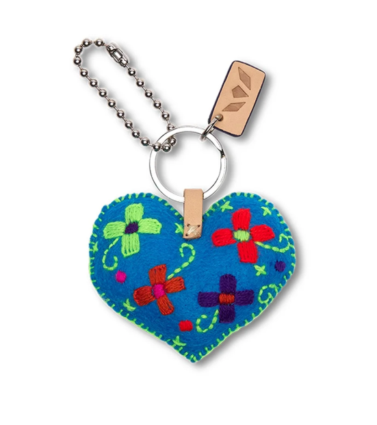 Charm, Corazon Grande Turquoise