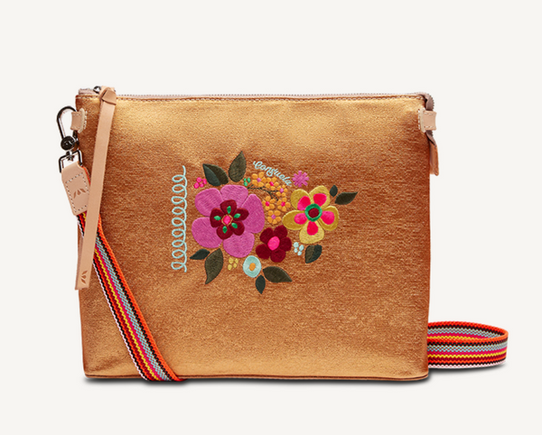 Downtown Crossbody, Bronzed