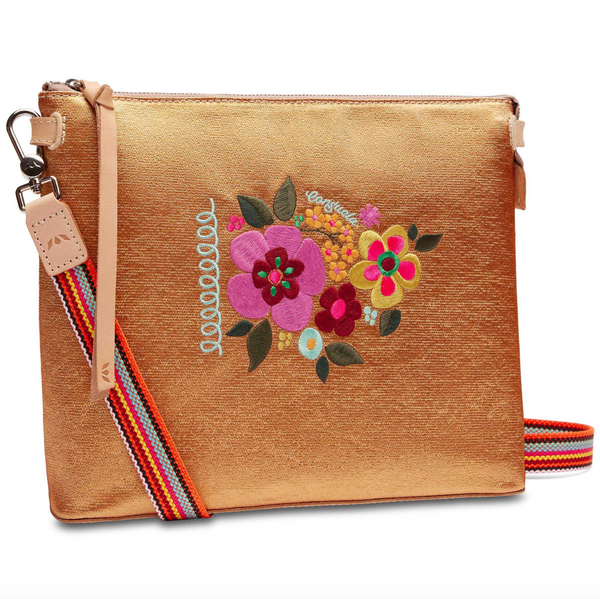 Downtown Crossbody, Bronzed