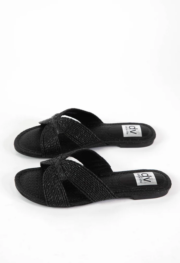 Geeya - Black Raffia