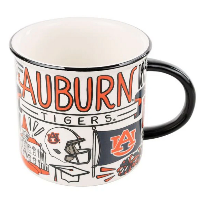 Auburn Collage Campfire Mug