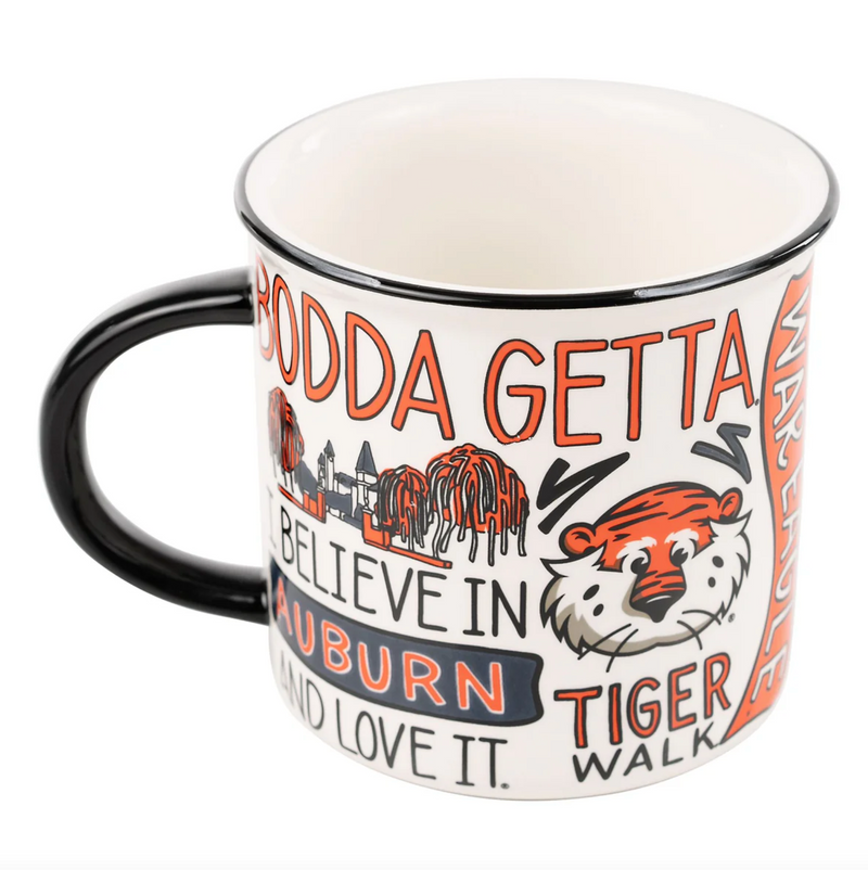 Auburn Collage Campfire Mug