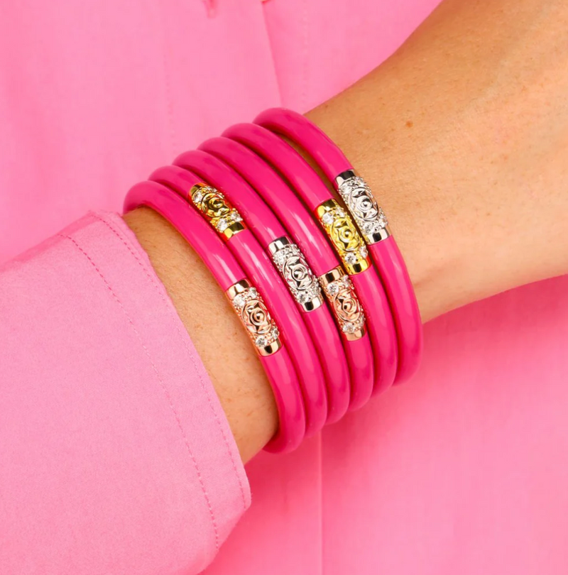 Three Kings All Weather Bangles - Epic Pink