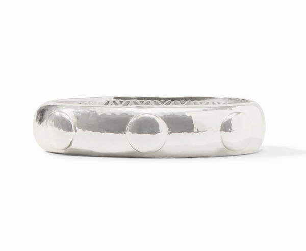 Solara Hinge Bangle-Silver