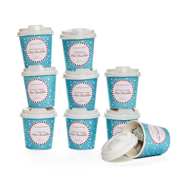 Set of 9 Holiday Hot Cocoa