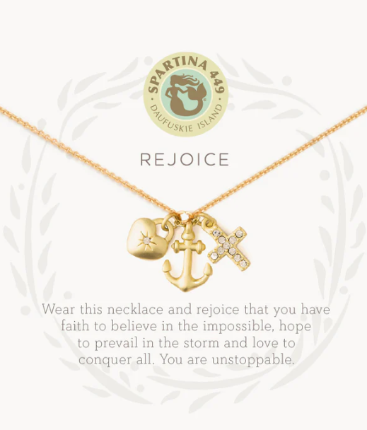Sea La Vie Necklace 18” Rejoice/Faith Hope Love