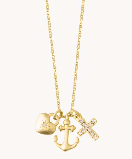 Sea La Vie Necklace 18” Rejoice/Faith Hope Love