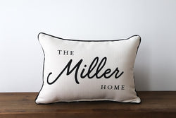 The Family Home Pillow + Accent Piping