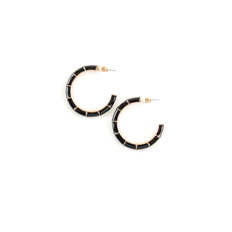 Addison Earrings Black