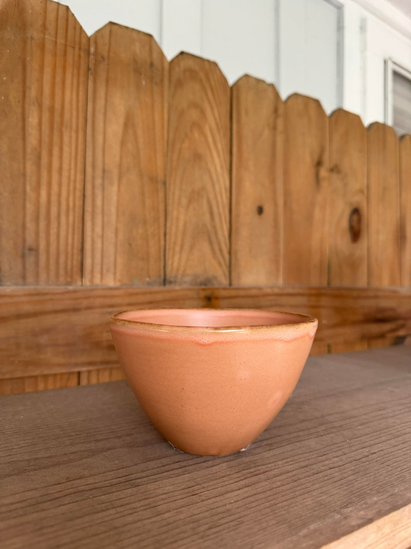 Round Clay Stoneware Bowl