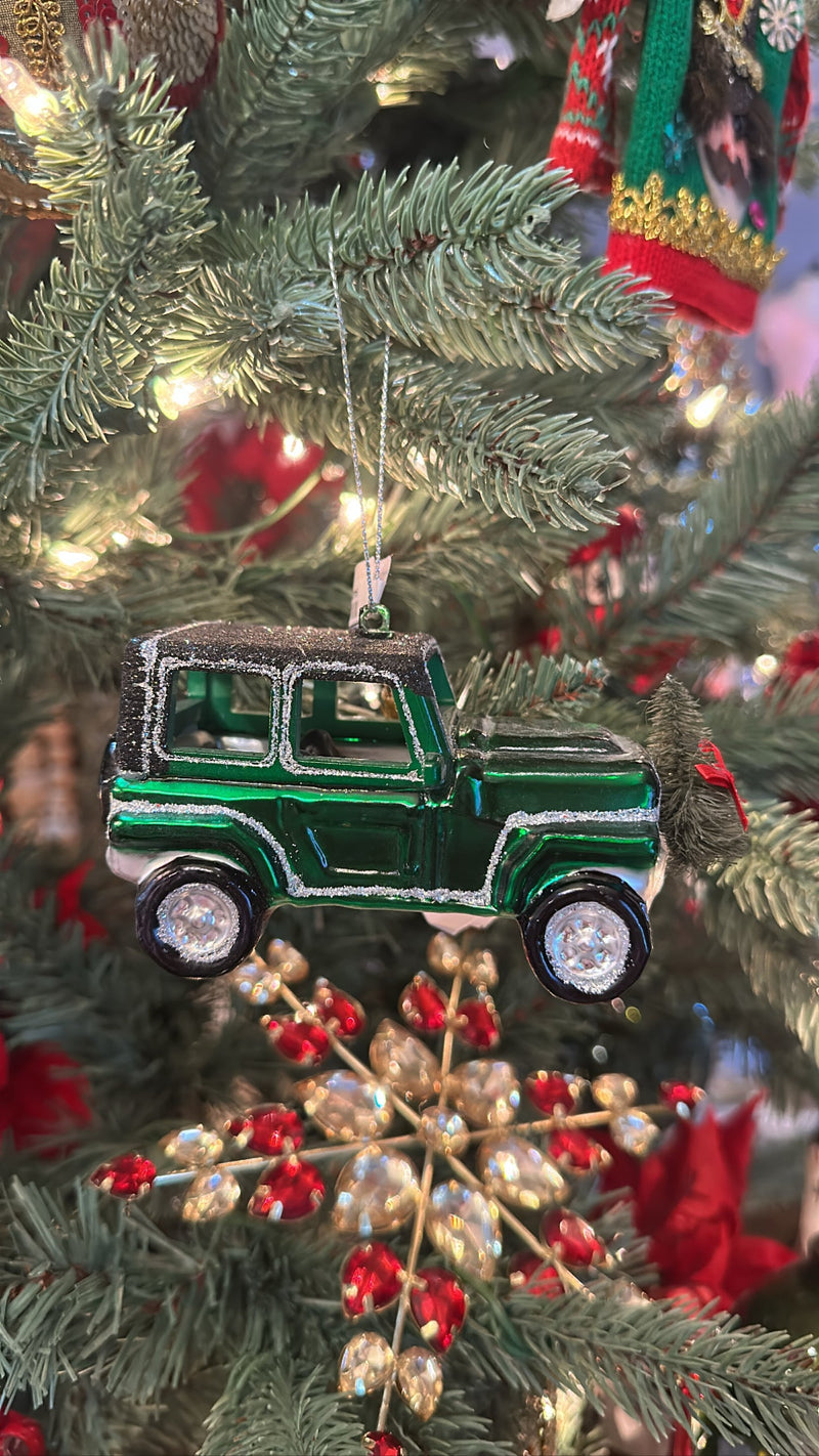 Jeep Ornament Green