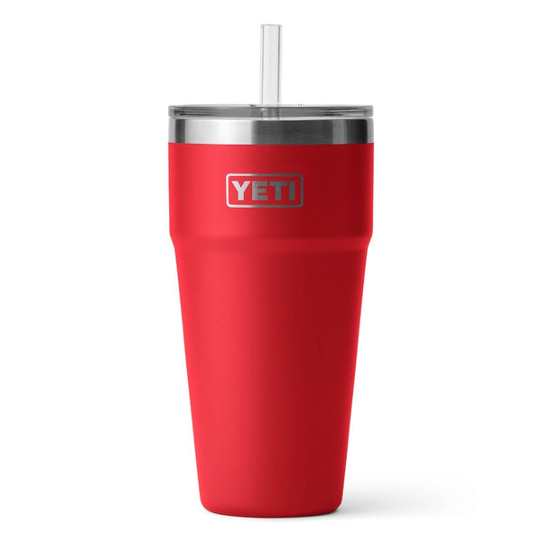 Rambler 26oz Straw Cup Rescue Red