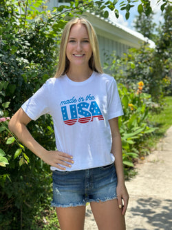 USA Patriotic Graphic Tee