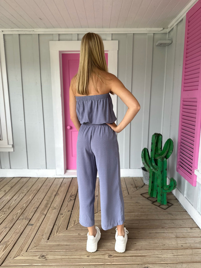 Free Spirit Jumpsuit in Periwinkle