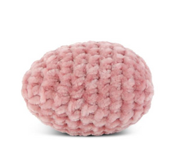 2.5 Inch Pink Crochet Easter Egg