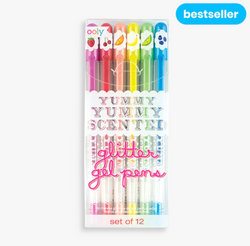 Yummy Scented Glitter Gel Pens