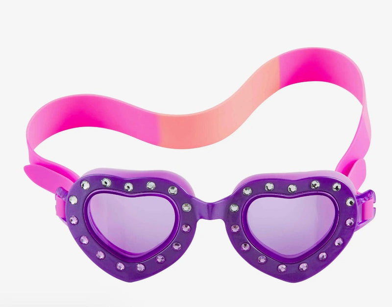 Purple Heart Girl Goggles