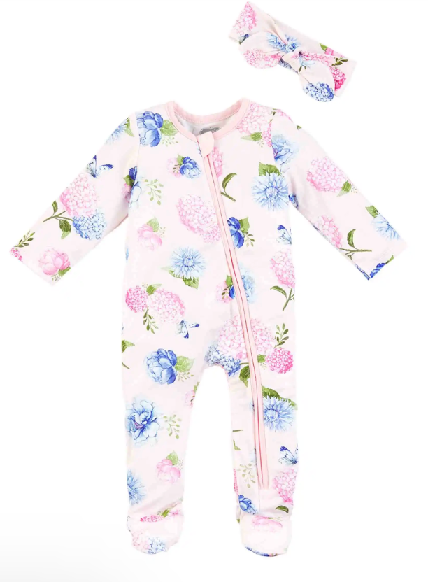 Pink Floral Bamboo Sleeper HB