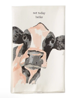 Cow Farm Tea Towel