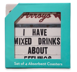 Coaster Set - Mixed Drinks