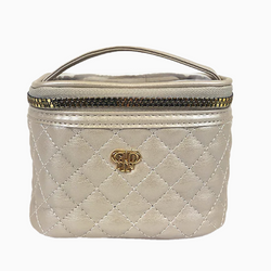 Getaway Jewelry Case Pearl Quilted