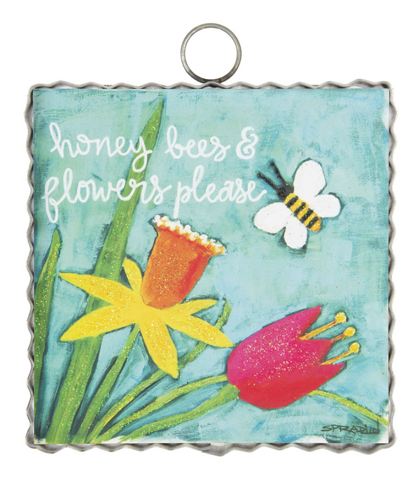 Mini Gallery Bees & Flowers