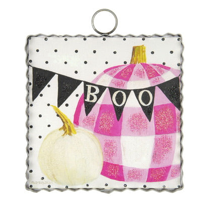 Mini Gallery Boo Banner Pumpkin