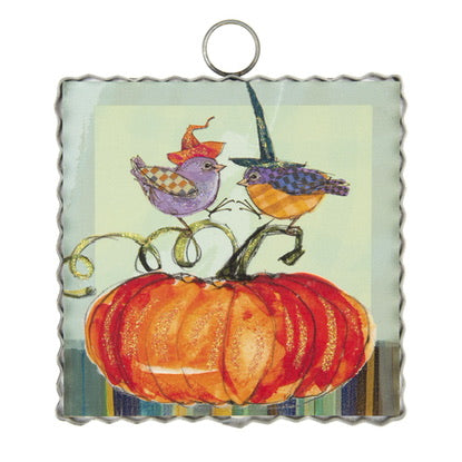 Mini 3 Lemons Fall Witch Birds