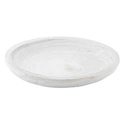 Paulownia Medium Bowl - White