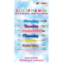 Days of the Week Hair Pins