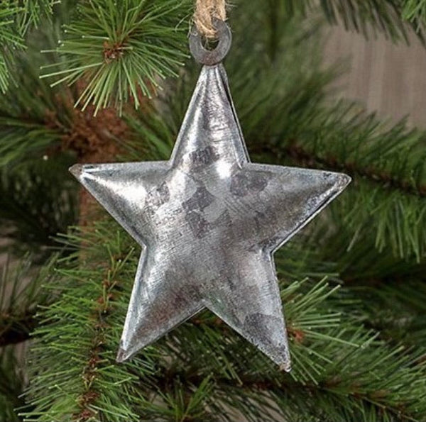3" Burnished Star Ornament