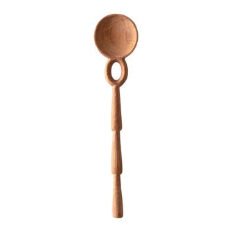 Wood Kitchen Spoon With Hole