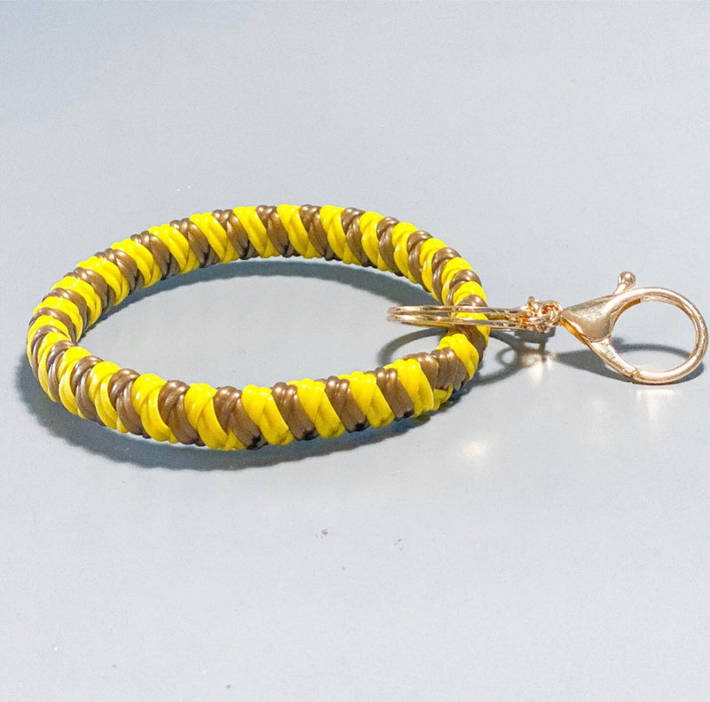 Gold & Yellow Key Ring