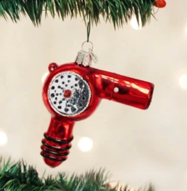 Blow Dryer Ornament