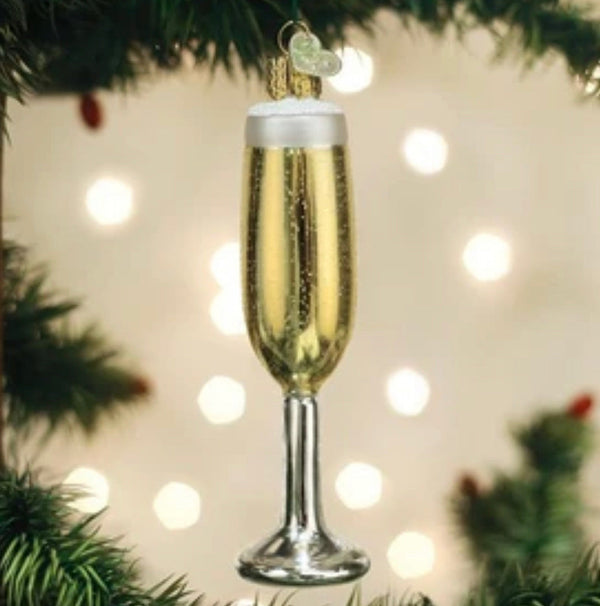 Champagne Flute Ornament