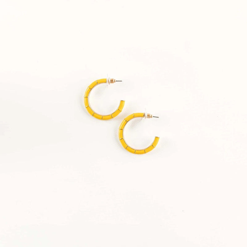 Addison Earrings Yellow