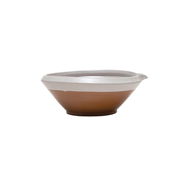 Small Stoneware Baking Bowl