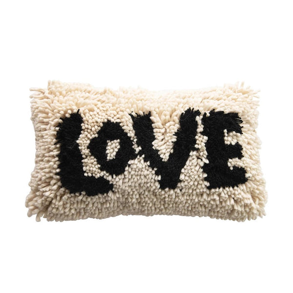 Love Pillow with Wool