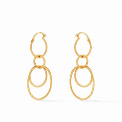 Simone 3-in-1 Earring Gold