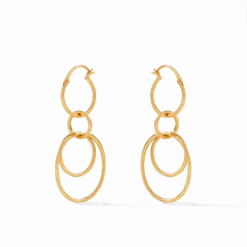 Simone 3-in-1 Earring Gold