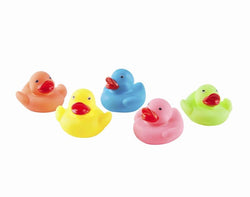 Light Up Rubber Duck Bath Toys
