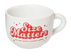 Size Matters Cappuccino Mug