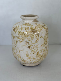 Terra Cotta Vase Mustard